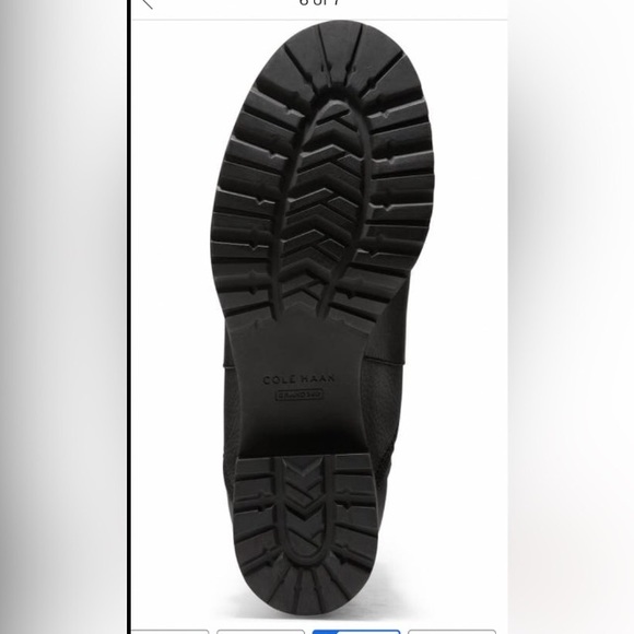 Cole Haan Camea Waterproof Leather Combat Boot - Picture 5 of 9